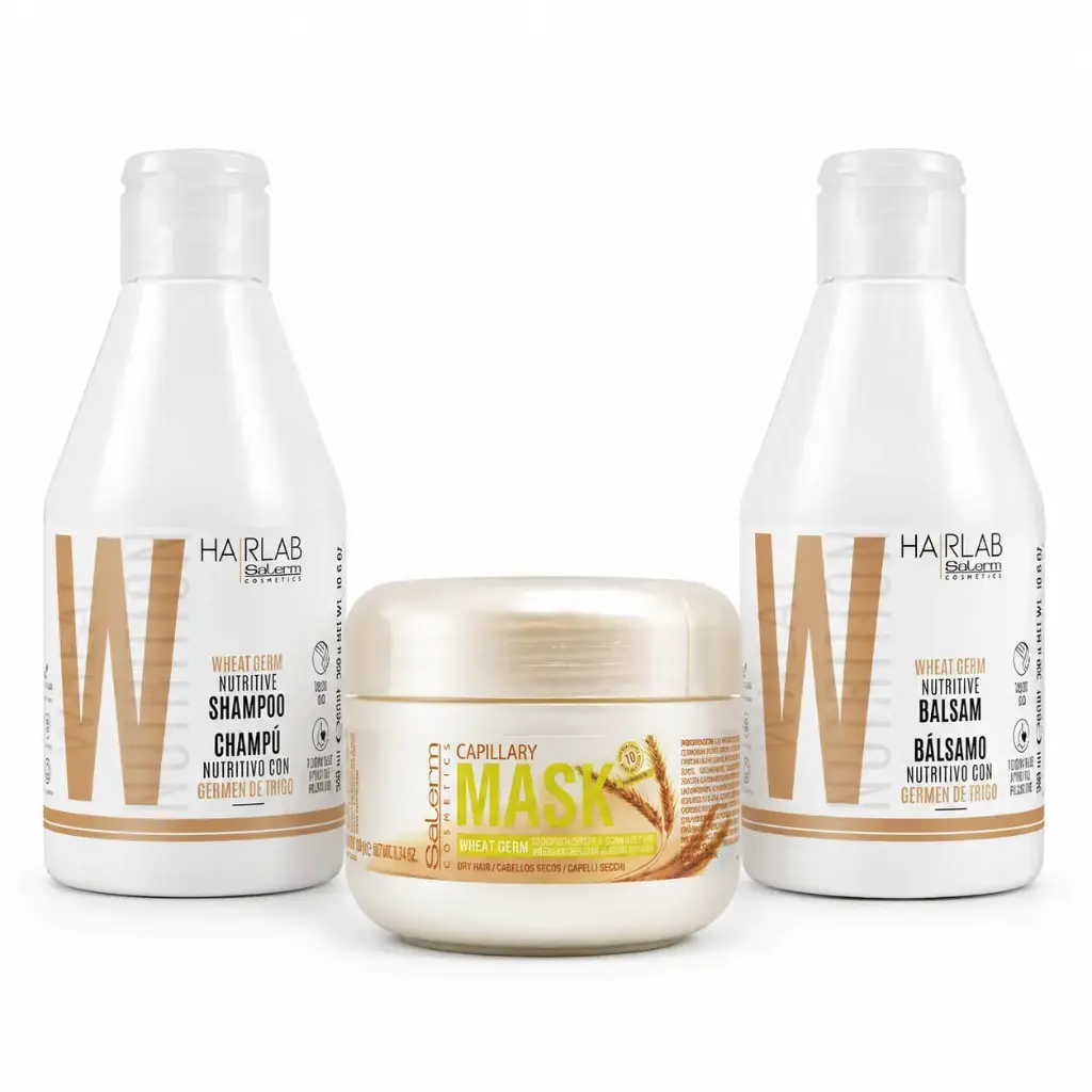 Kit 2: Salerm Nutrición Intensa con Germen de Trigo